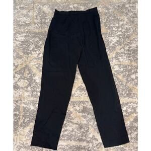 Norton McNaughton Petites navy blue pink polka dot dress pants women's size PM